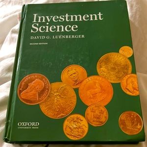 Investment Science, Hardcover by Luenberger, David G., Brand New
